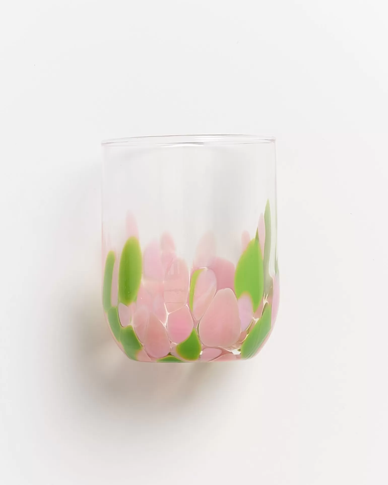 alegria__glass_large_drops_pink_green_2.webp Flash Sale Motel a Miio Alegria - Glass Large drops pink green