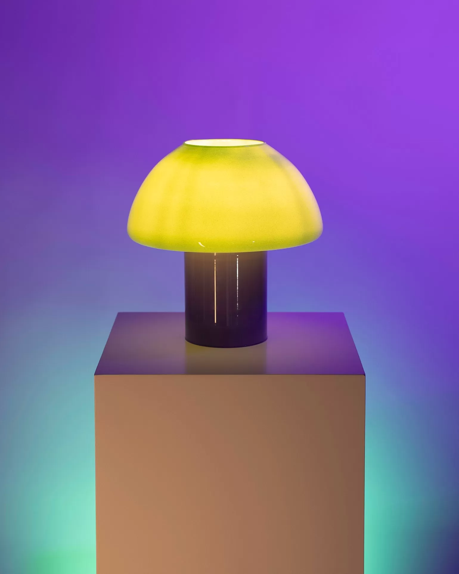 cogumelo__glass_lamp_mint_lilac_2.webp Cheap Motel a Miio Cogumelo - Glass Lamp c mint lila