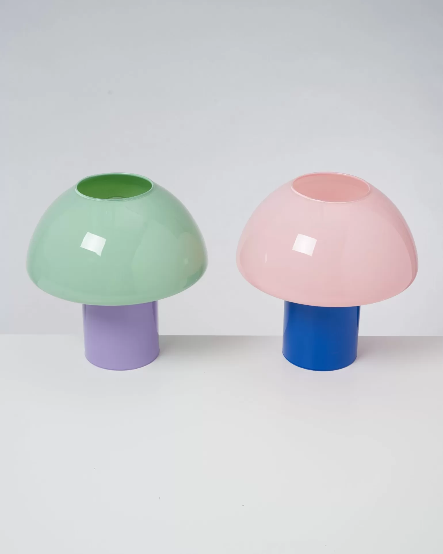 cogumelo__glass_lamp_pink_blue_3.webp Discount Motel a Miio Cogumelo - Glass Lamp Pink Blue rosa blau