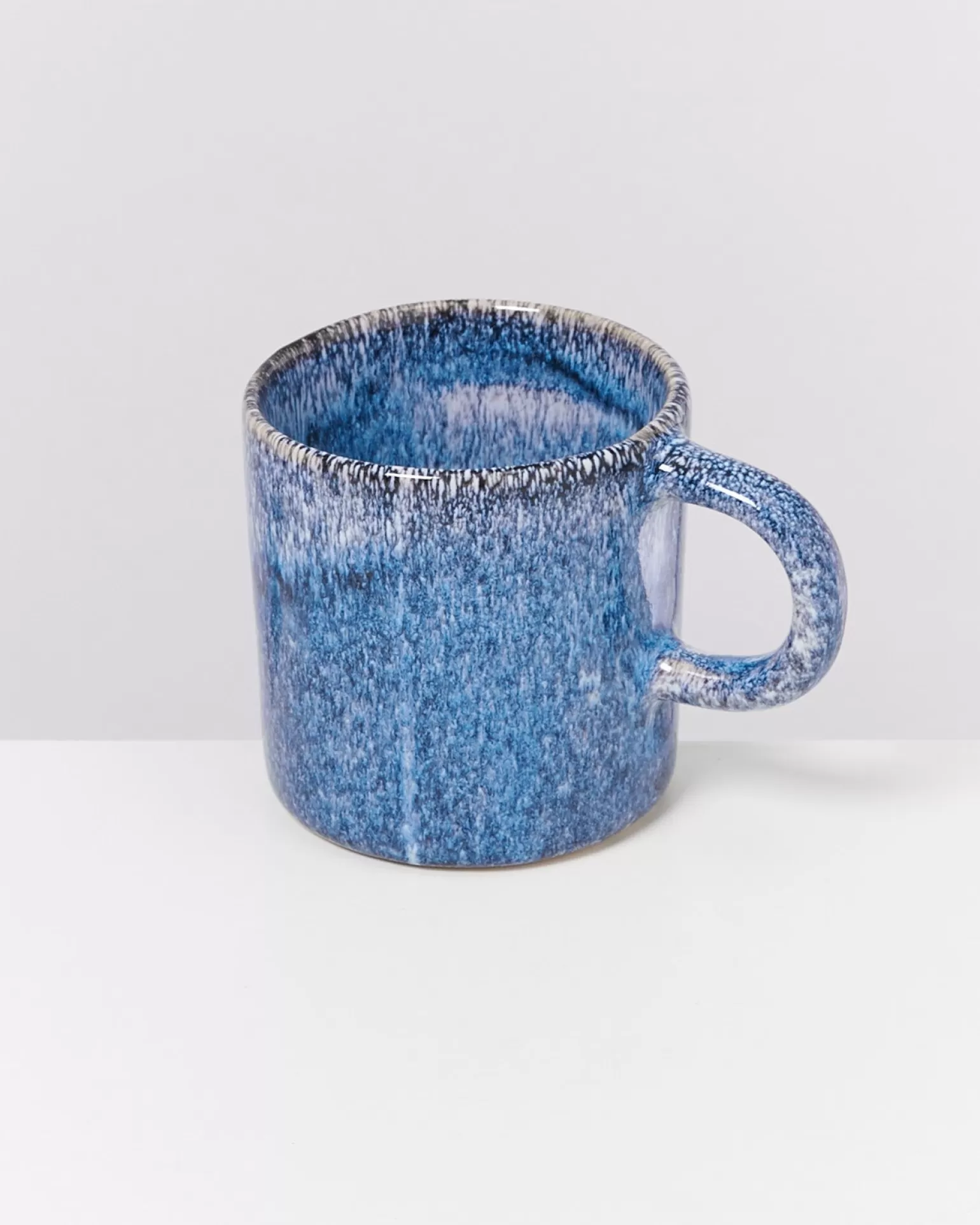 Outlet Motel a Miio Cordoama - Set Of 6 Mugs Big Blue Speckled speckled blue