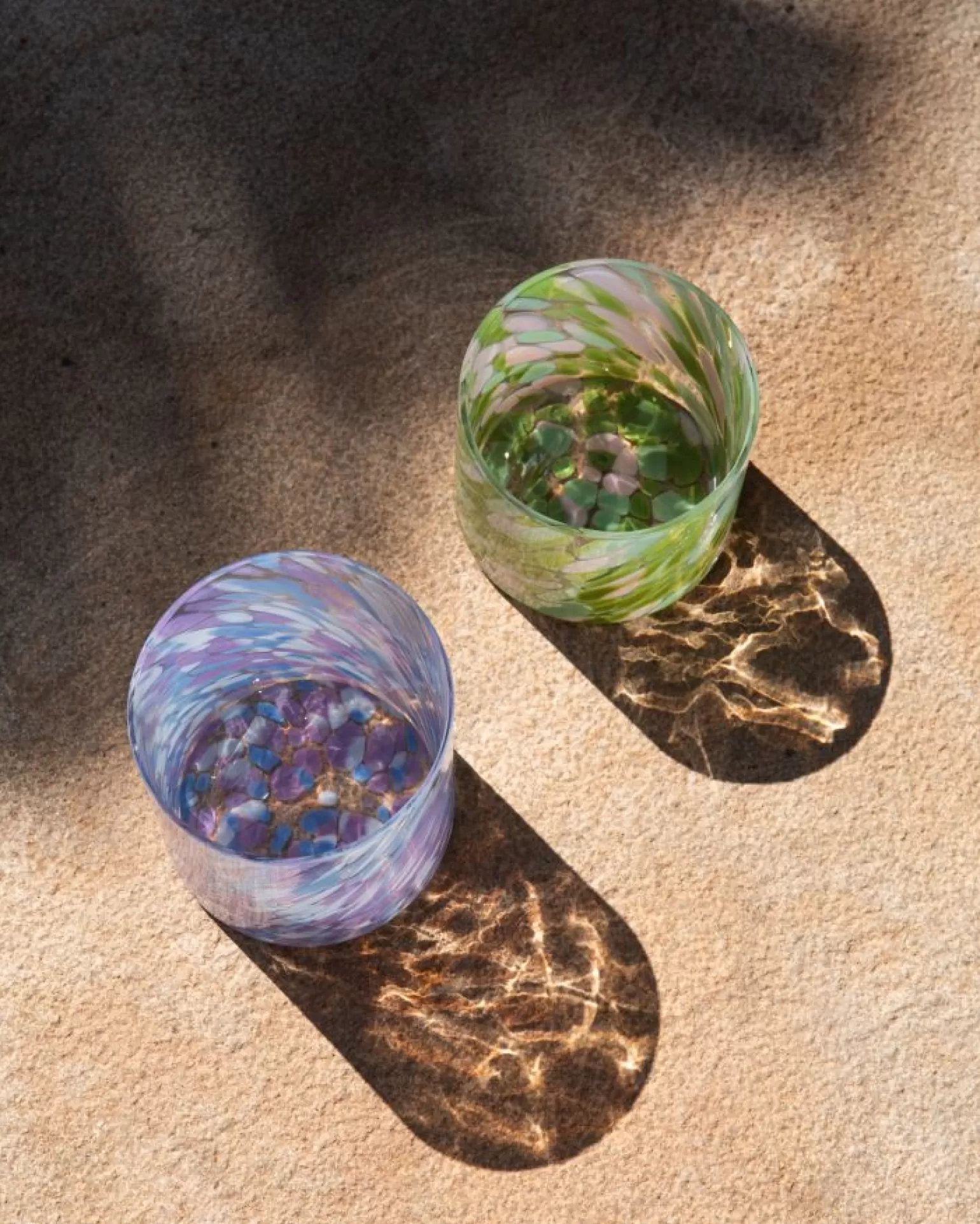 joia__glass_large_drops_green_pink_5.webp Cheap Motel a Miio Joia - Glass Large Drops green pink