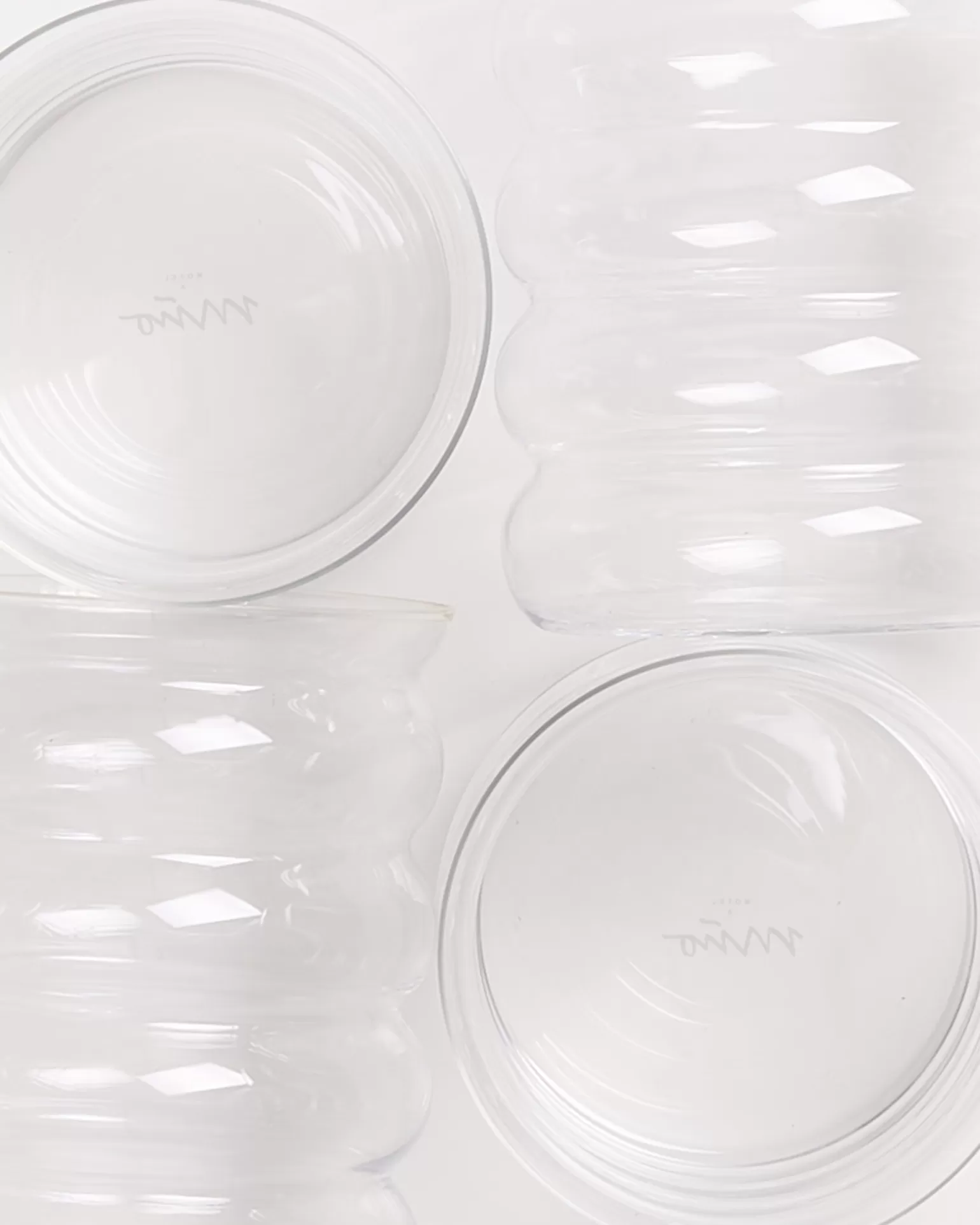 joia__set_of__glasses_large_bubble_classic_2.webp Online Motel a Miio Joia - Set Of 4 Glasses Large Bubble Classic transparent