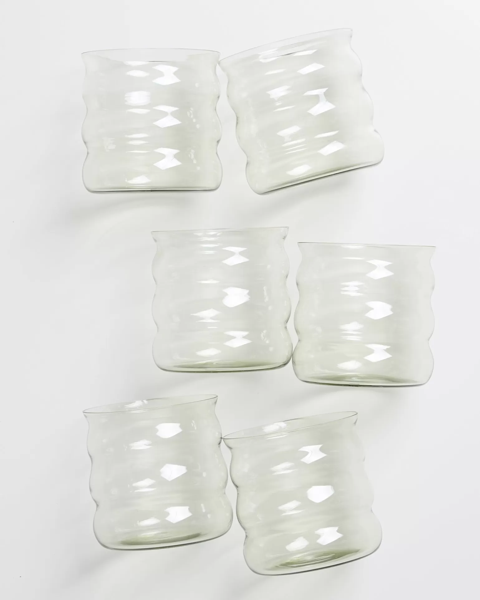 joia_er_set_glas_bubble_smaragd_2.webp Sale Motel a Miio Joia 6er Set Glas Bubble smaragd