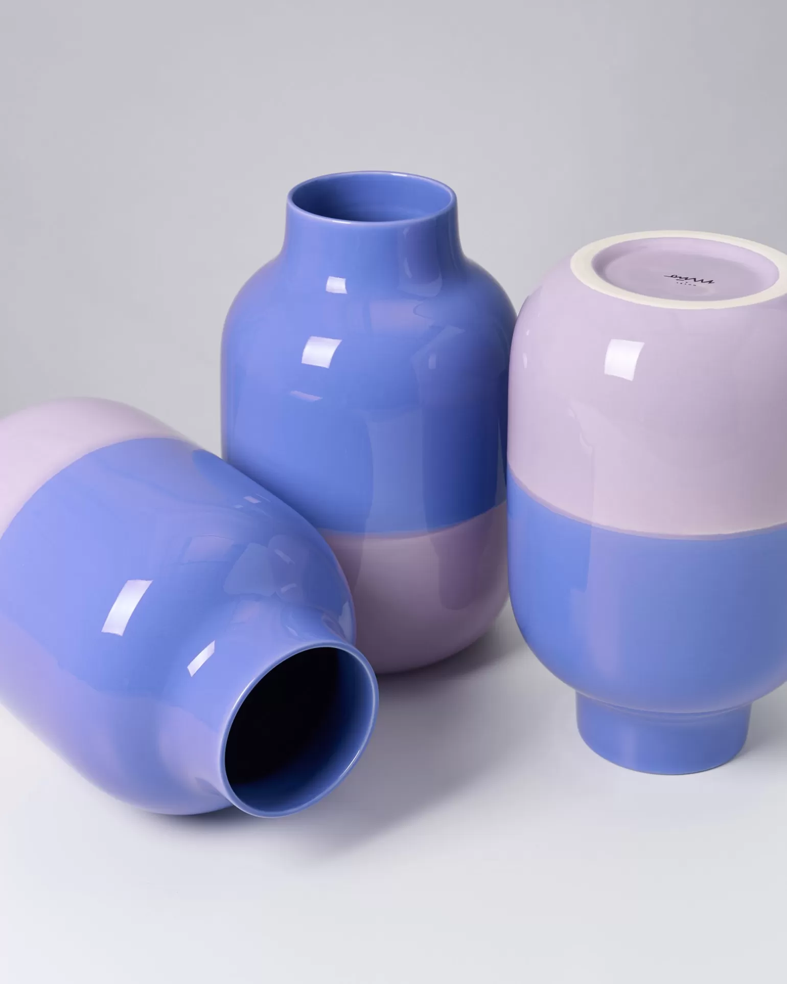 nuno_vase_l__cornflower_lilac_3.webp Sale Motel a Miio Nuno Vase L - cornflower lilac