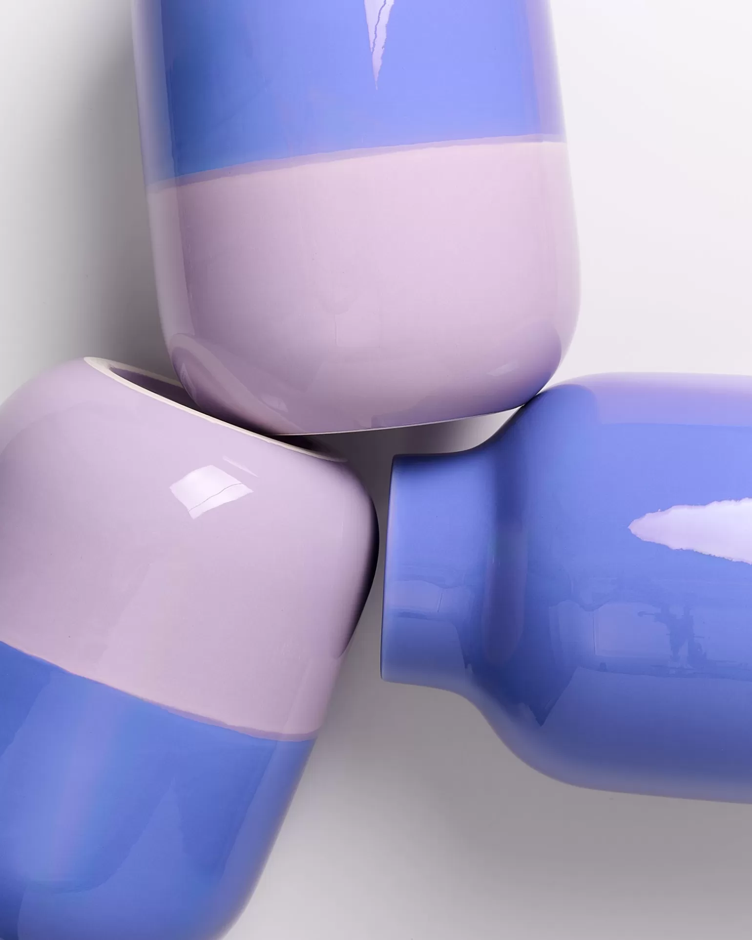 nuno_vase_l__cornflower_lilac_6.webp Sale Motel a Miio Nuno Vase L - cornflower lilac