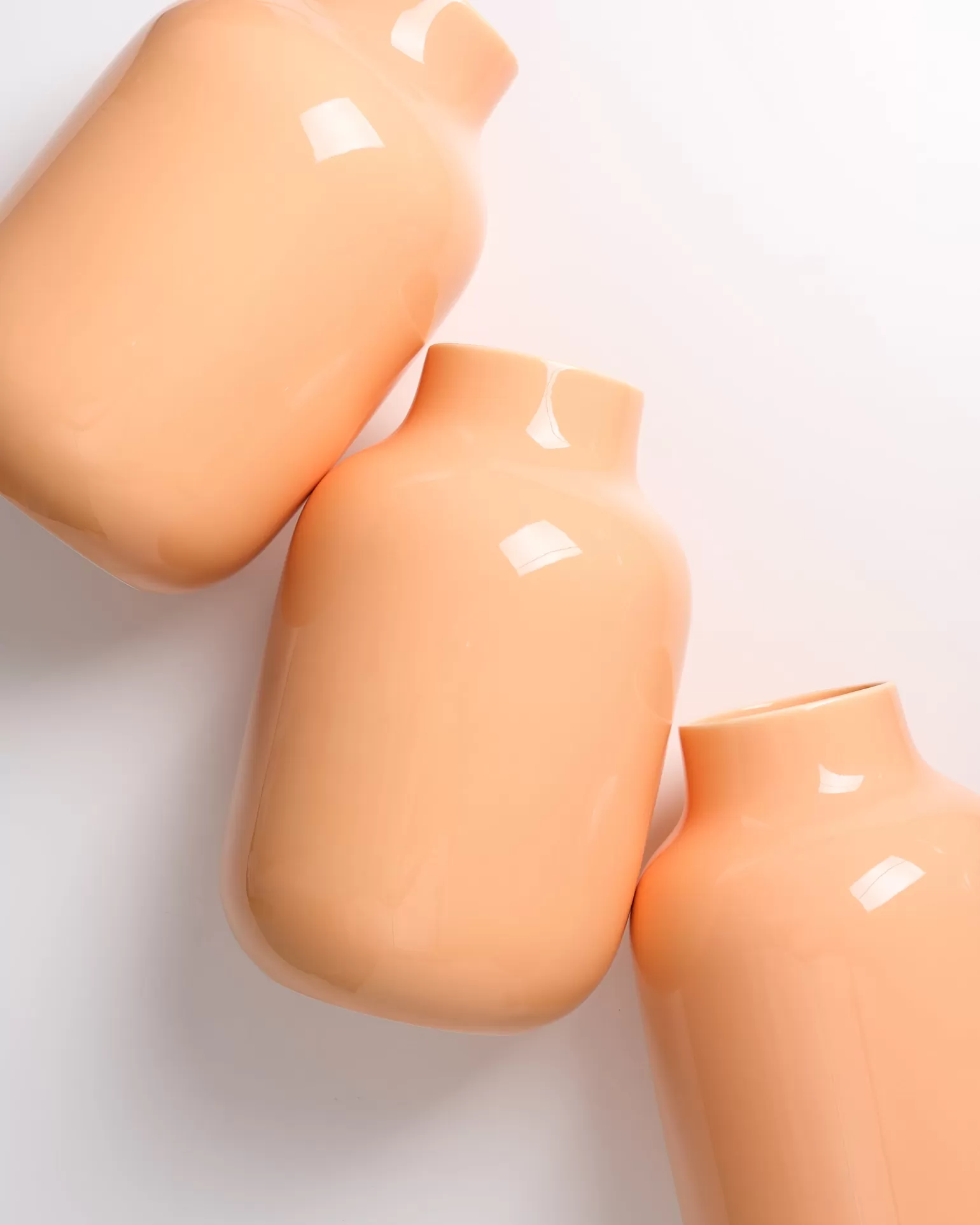 nuno_vase_l__peach_3.webp Flash Sale Motel a Miio Nuno Vase L - peach