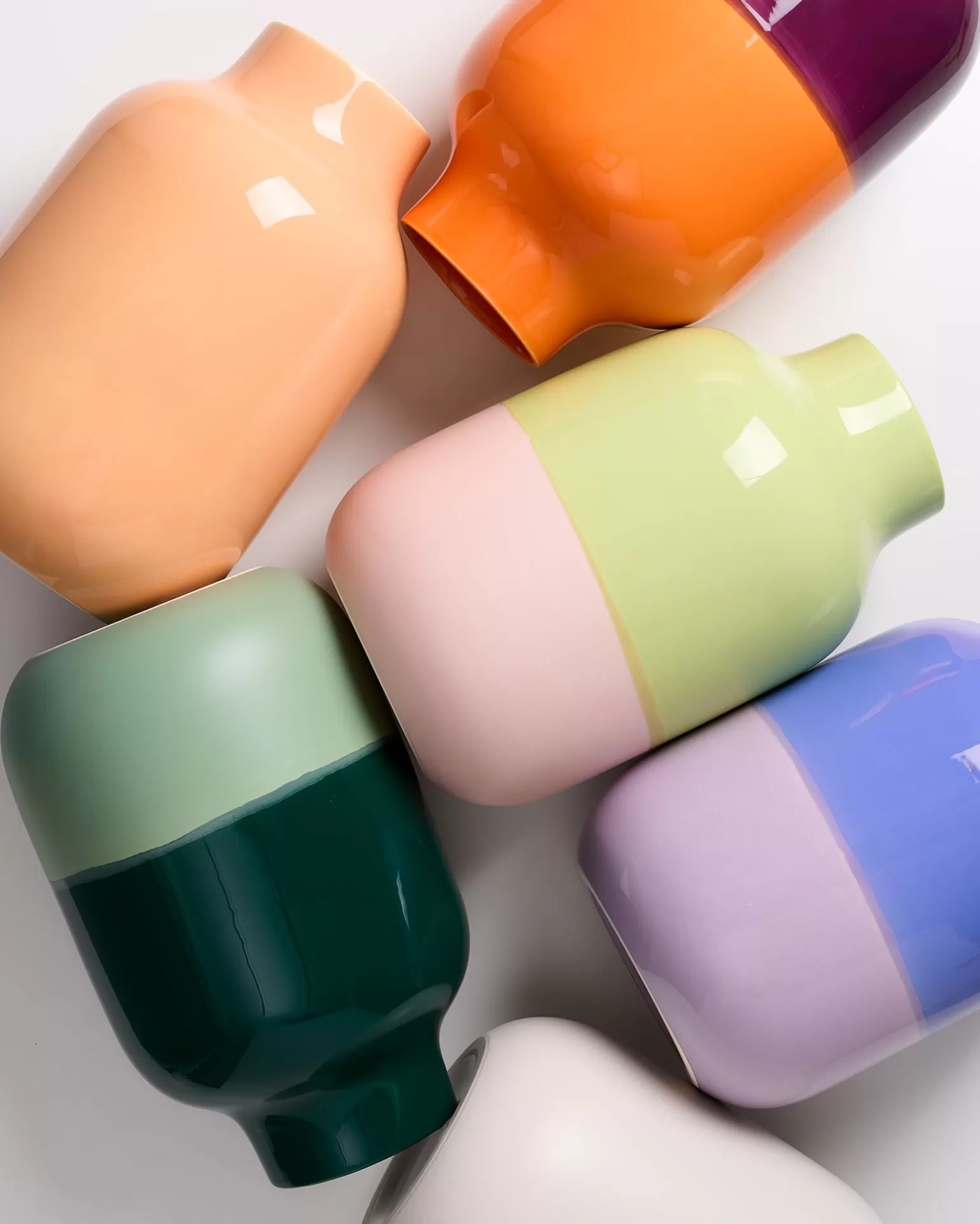 nuno_vase_l__peach_5.webp Flash Sale Motel a Miio Nuno Vase L - peach