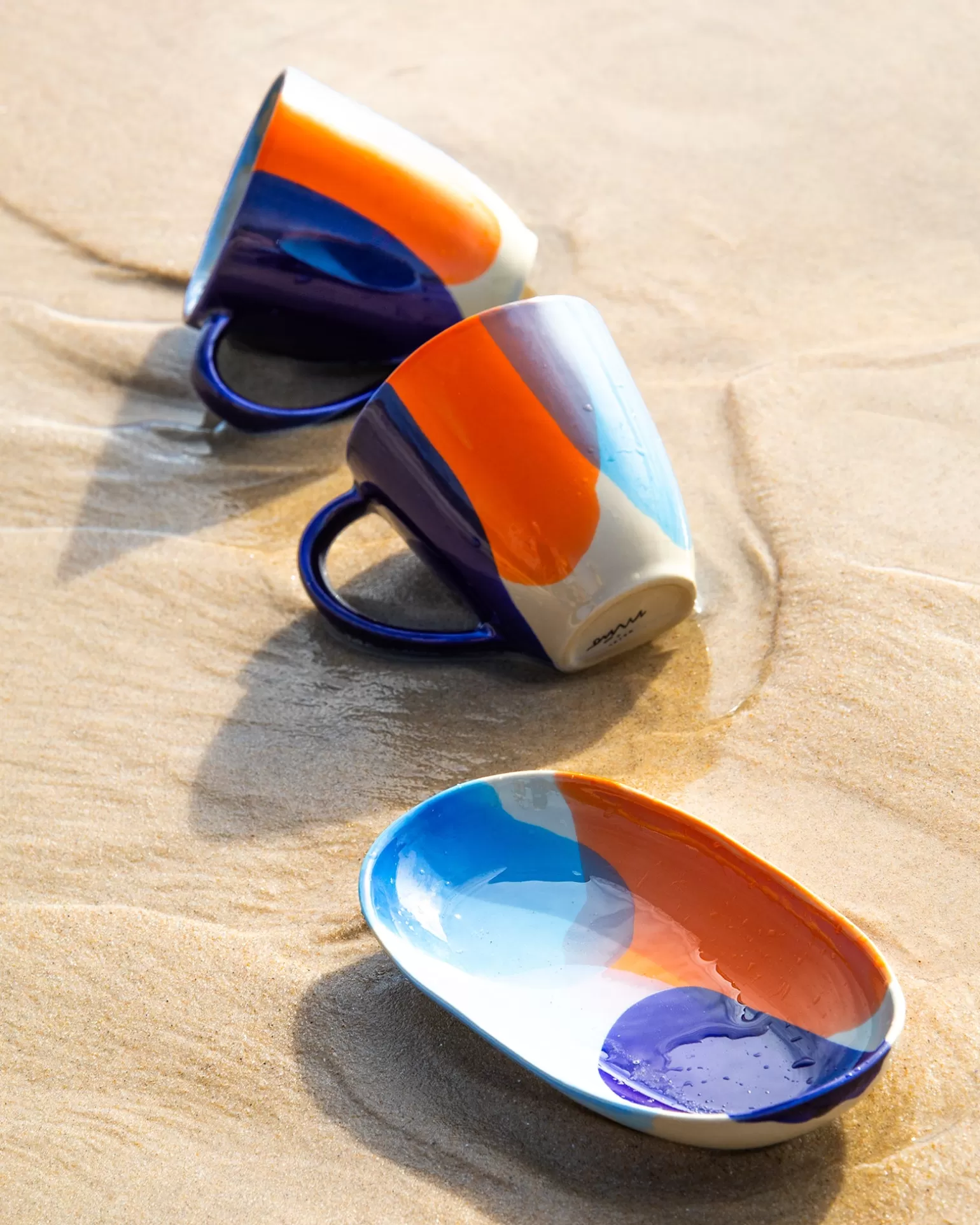 pintor_mug_large_blue_orange_5.webp Hot Motel a Miio Pintor Mug Large Blue Orange blau orange